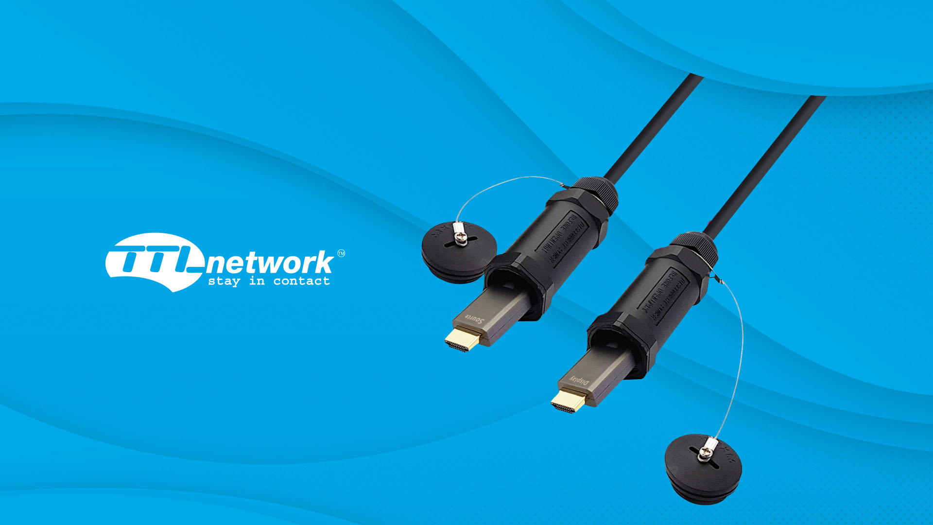 Novo cabo HDMI AOC super forte reforçado em aço da TTL Network